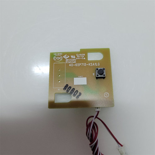 TCL 50V8 55F9 65/75V6 55V8电视按键开关板40-65P715-KSA1LG