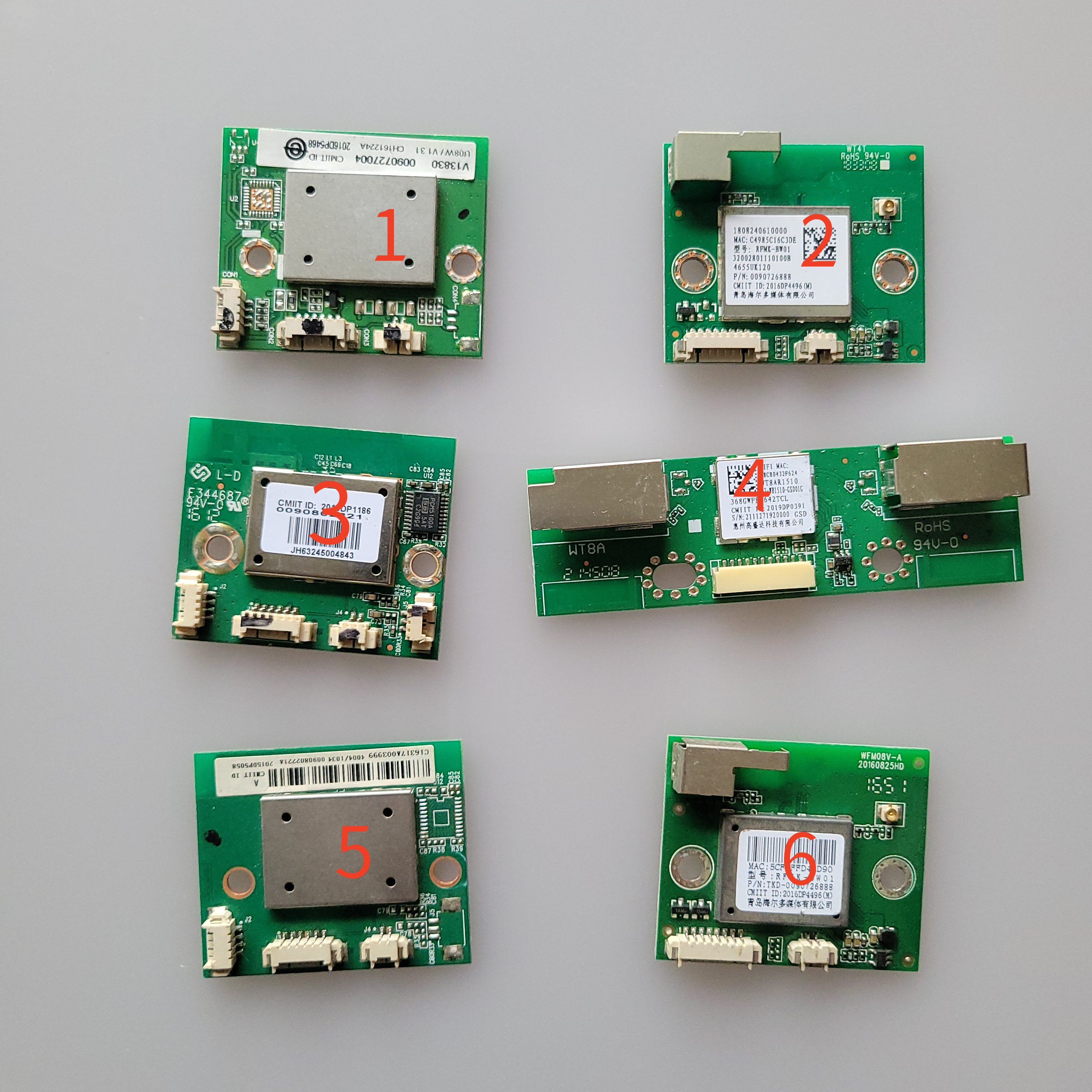 海尔电视机蓝牙遥控器接收板 接收器 wifi蓝牙模块无线网卡