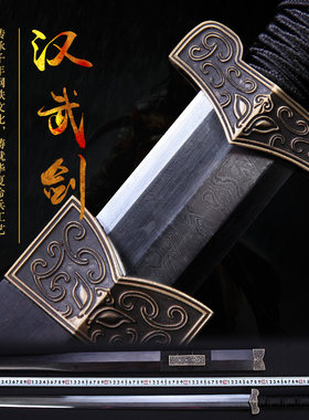 冷兵器汉剑龙泉剑武门手工