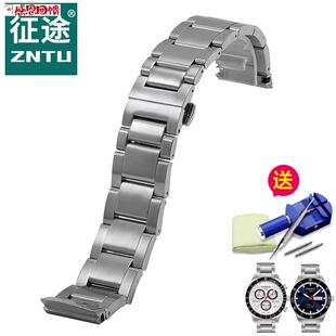 征途 适用于天梭T044钢表带U表链T044430A表带赛车男表链 T044417