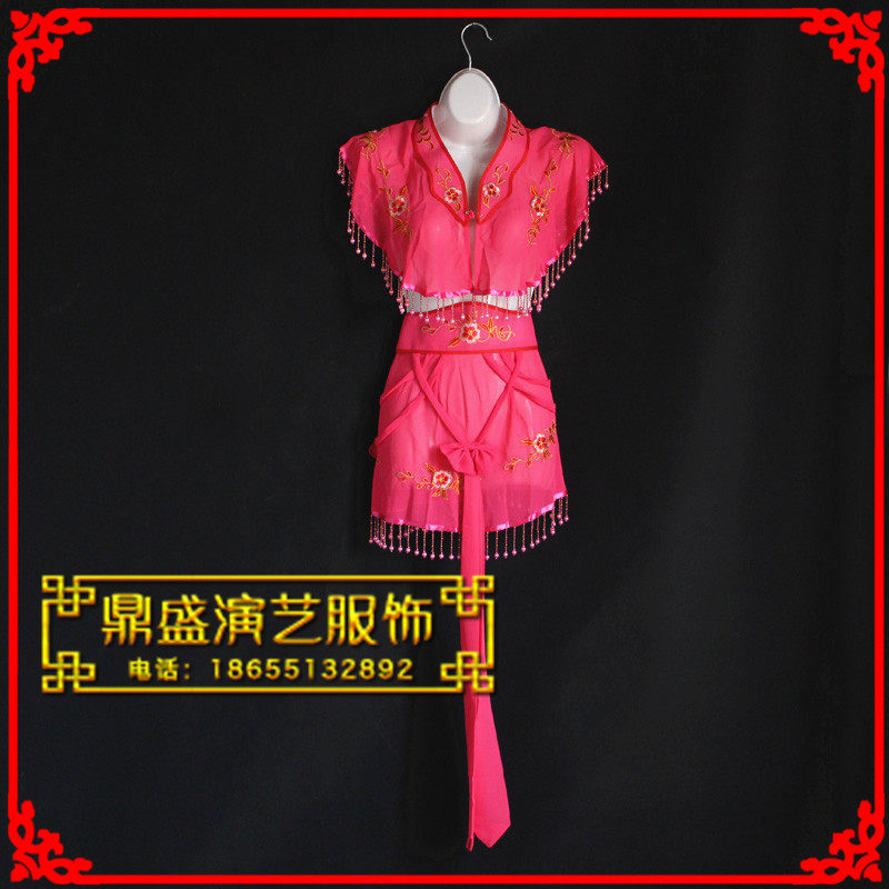古装戏越剧京剧黄梅戏各类戏曲戏剧J舞台花旦云肩小裙戏服