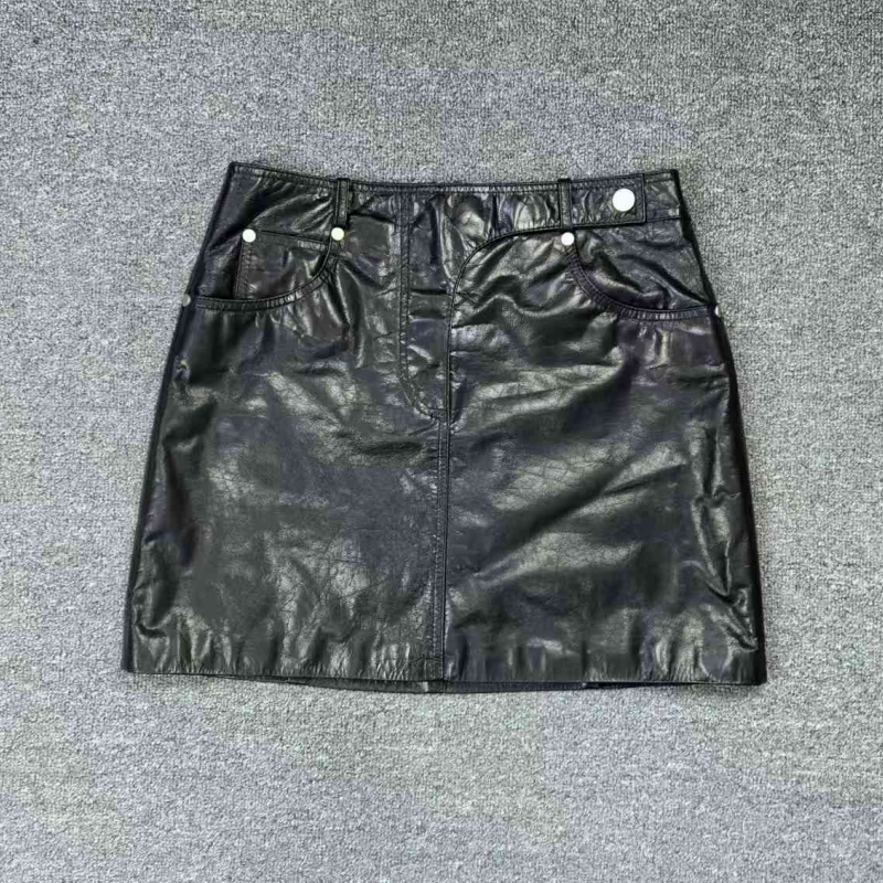 2025秋季新款真皮皮裙女高腰牛皮油蜡半身裙修身显瘦包臀裙A字裙,女装/女士精品,半身裙,淘宝优惠券,粉丝福利购,淘宝优惠卷
