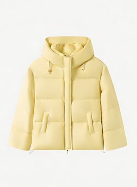 【恩佳专享】 短款泡芙冬季小个子新款保暖羽绒服/83035