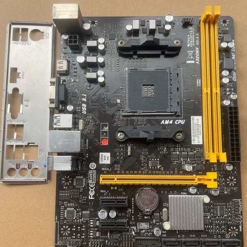 议价映泰A320MH VER 6.0主板，AM4接口，支持AMD（维修）