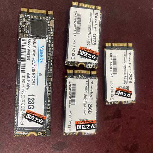 议价全新128G SATA协议NGff M2 2280固态硬盘一（维修）