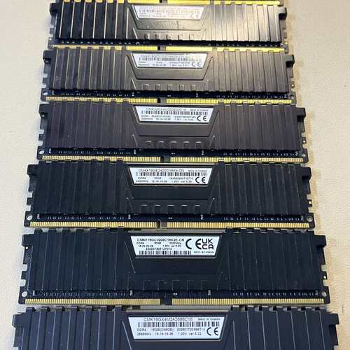 议价海盗船！ddr4 16g 2666台式原装拆机，成色如图，标（维修）