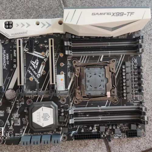议价南X99-TF主板，支持D3，D4内存，功能测试正常，带挡（维修）