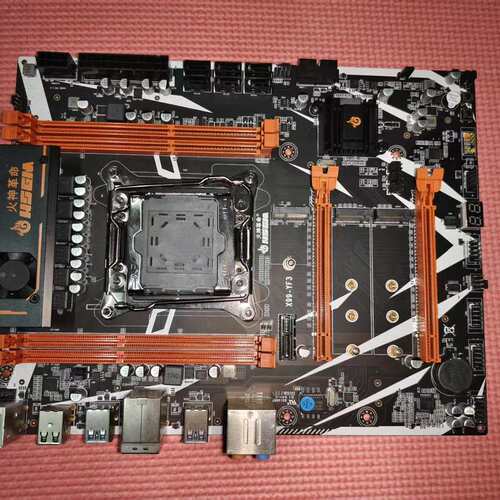 议价火神革命X99-FY3主板，C612芯片，上3代内存，功能测（维修）