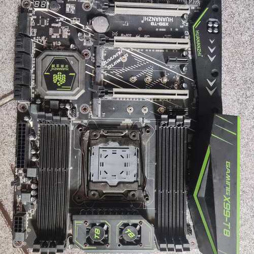 议价南X99-T8主板，上3代内存，功能测试正常，带挡板！（维修）