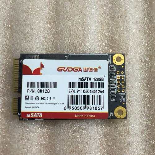 议价GUDGA固德佳mSATA固态硬盘128G，拆机硬盘成色不错（维修）