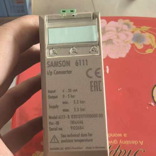议价SAMSON 6111压力电气转换模块
