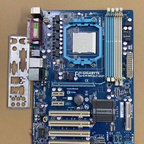 议价技嘉GA-M52LT-D3P独显大板AM3白插槽支持四个DD（维修）