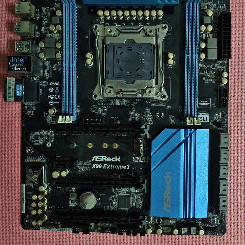 议价华擎X99主板，X99 EXTREME 3，功能测试正常，无（维修）图片