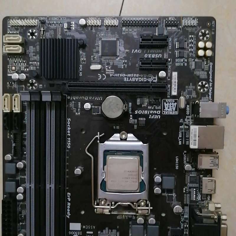 议价技嘉GA-B85M-DS3H-A主板+CPU套装，LGA11（维修）图片