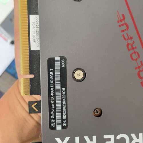 议价几乎全新 七彩虹战斧 GeForce RTX 4060 DU（维修）