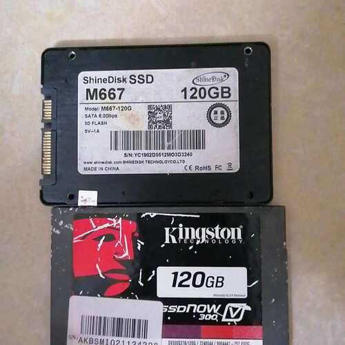 议价金士顿120G固态硬盘＋ShineDisk M667 120（维修）