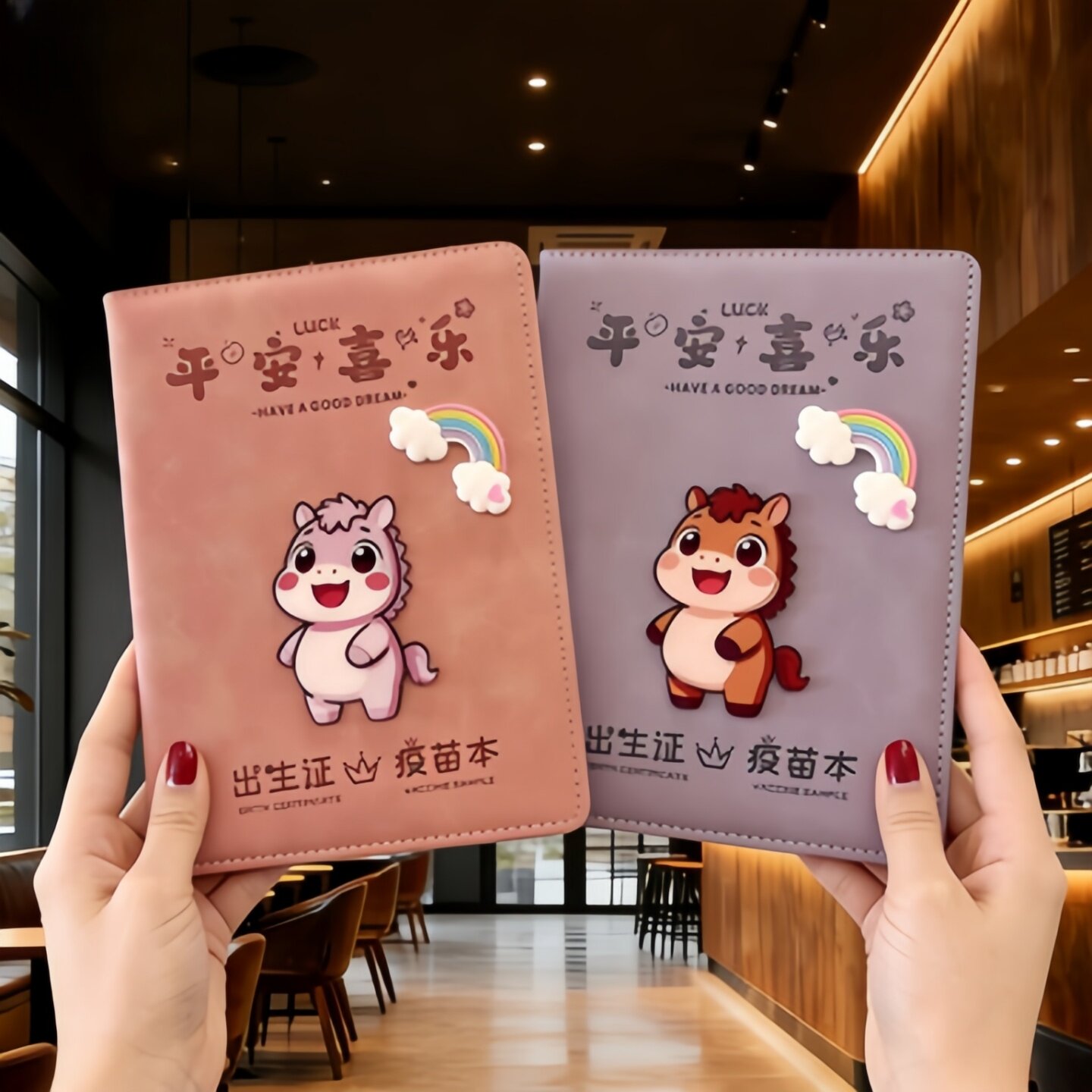 宝宝出生证保护套2026新版三合一