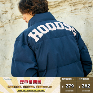 HOODFIVE2基础棉服美式潮牌秋冬加厚宽松休闲显瘦街头嘻哈棉衣外