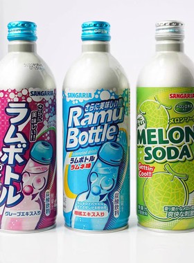 日本进口SANGARIA三佳利波子汽水碳酸饮料批发特价三佳丽桑格利亚