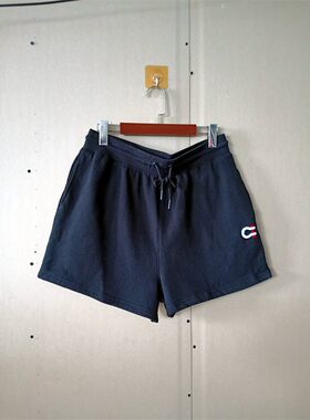 中高腰休闲其他短裤刺绣