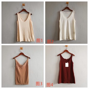 欧美休闲多色多款 女装 薄背心 女生无袖 A16 外贸新款 打底背心 夏季