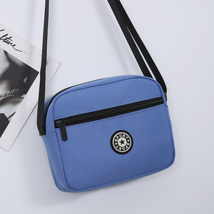 迷你百搭小方包单肩斜挎小包包女2025新款 简约帆布手机零钱包 时尚