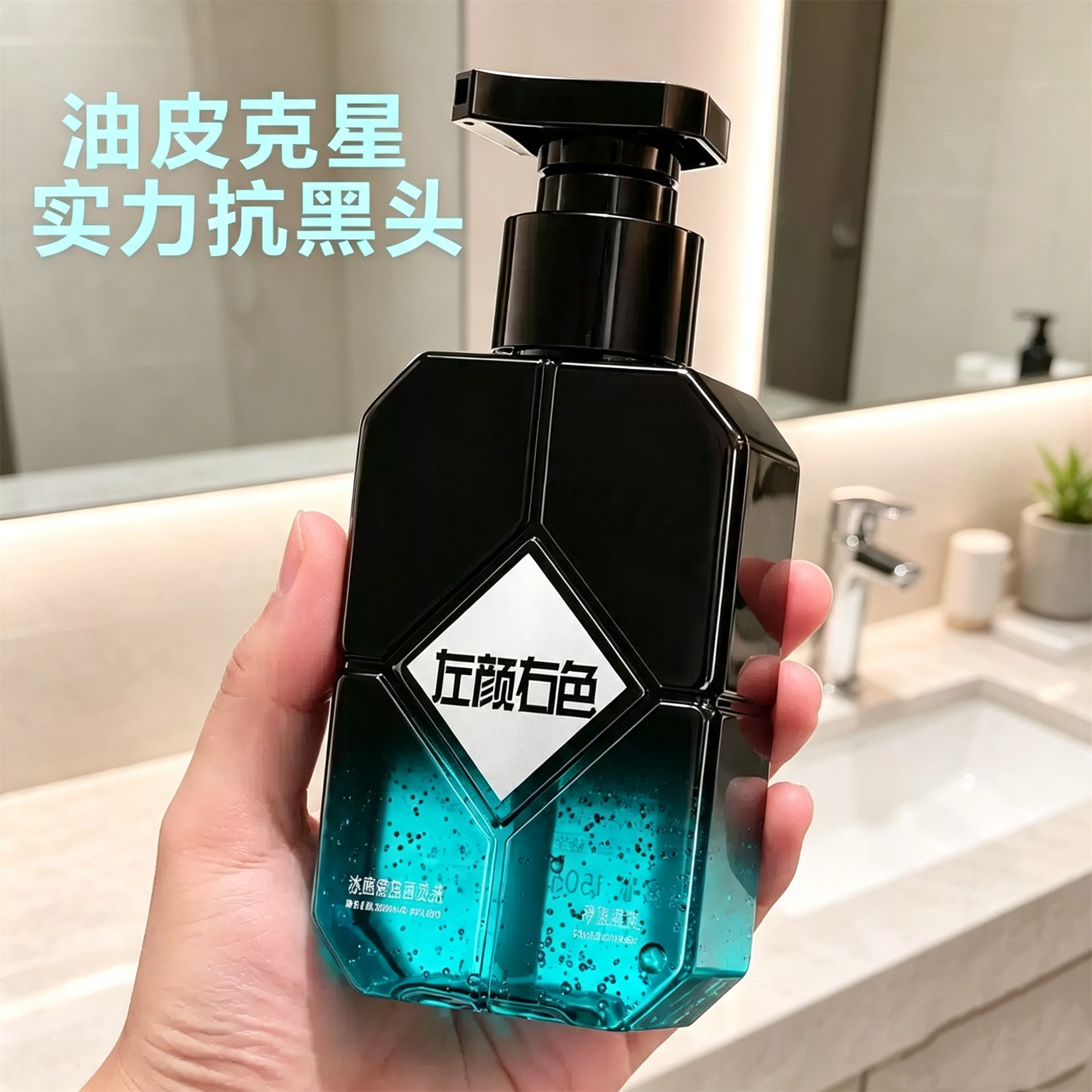 左颜右色微酸祛痘洗面奶洁面乳