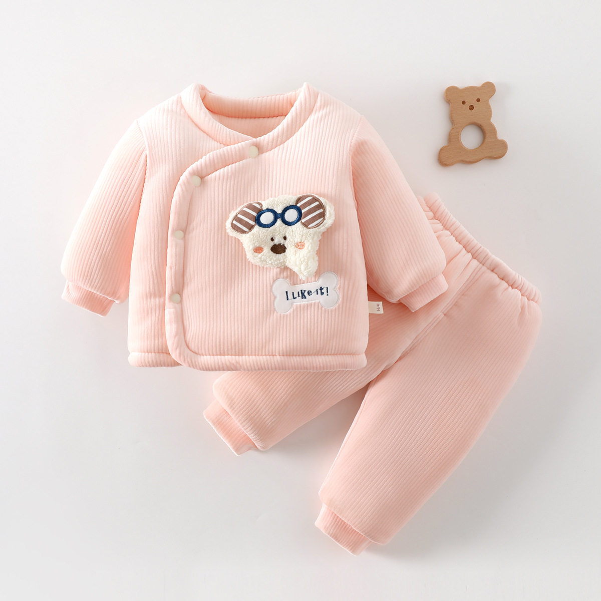 0-10月300g棉衣裤宝宝冬装套装保暖秋冬季夹棉分体两件套加绒加厚,童装/婴儿装/亲子装,内衣套装,淘宝优惠券,粉丝福利购,淘宝优惠卷