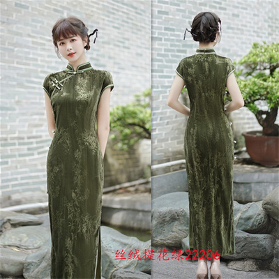 新款改良中高考送考妈妈连衣裙女