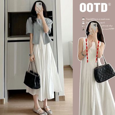 夏季辣妈款外出哺乳两件套