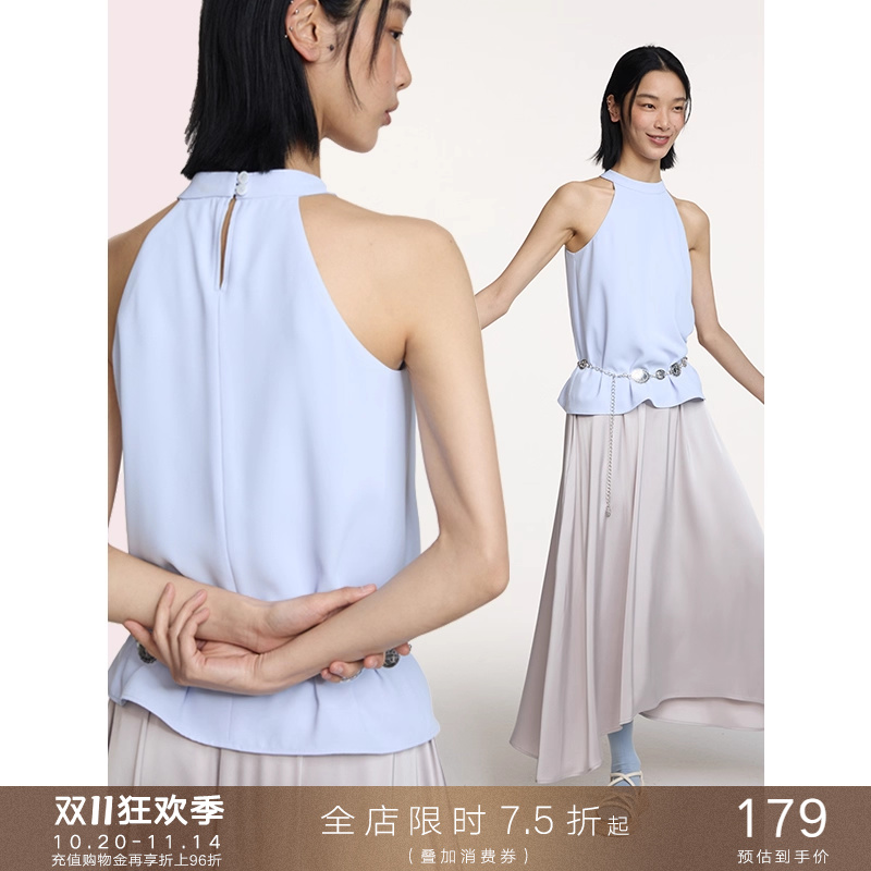 欧可芮设计感小众法式别致小吊带