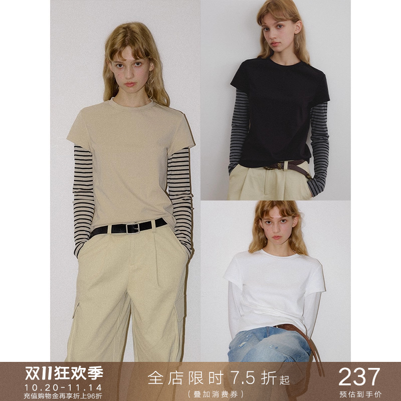 选用棉粘纤混纺罗纹针织面料