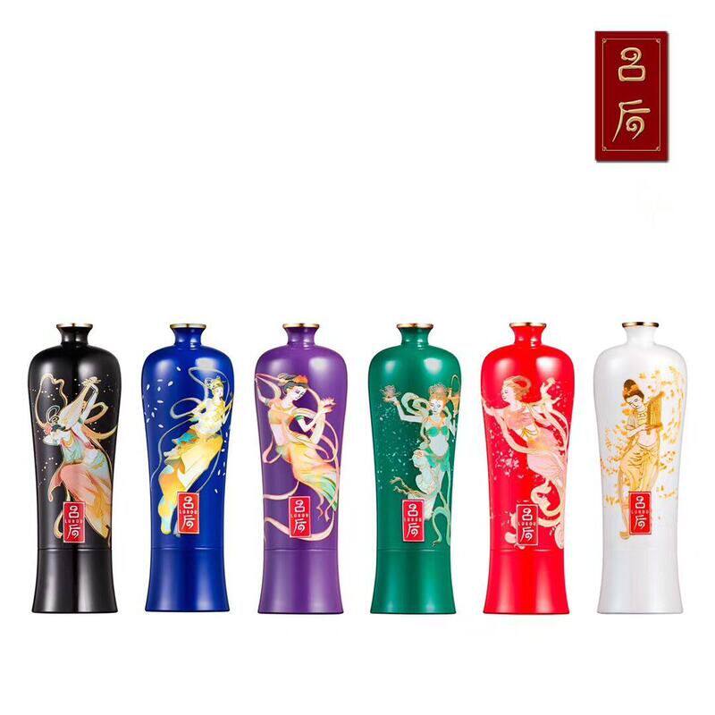 正品口红丝滑唇膏网红款女神国货雕花吕后滋润国妆保湿故宫飞天中