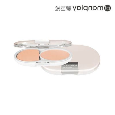 正品丝滑粉持妆干湿两用遮my粉饼 3515瑕数码蒙芭拉定妆