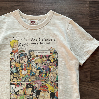 谢先绅日系复古竹节棉宽松T恤