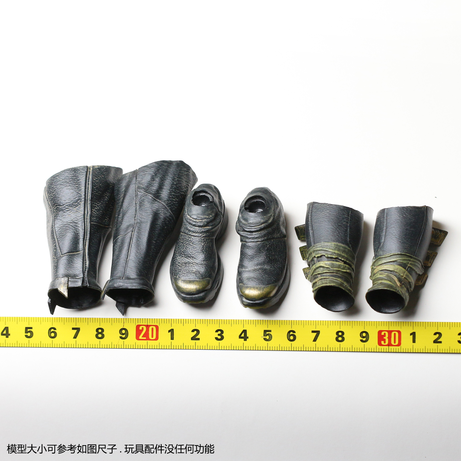 HT HotToys 1/6TMS038 正义联盟黑超人 沙漠蝙蝠侠 护腕 靴子配件