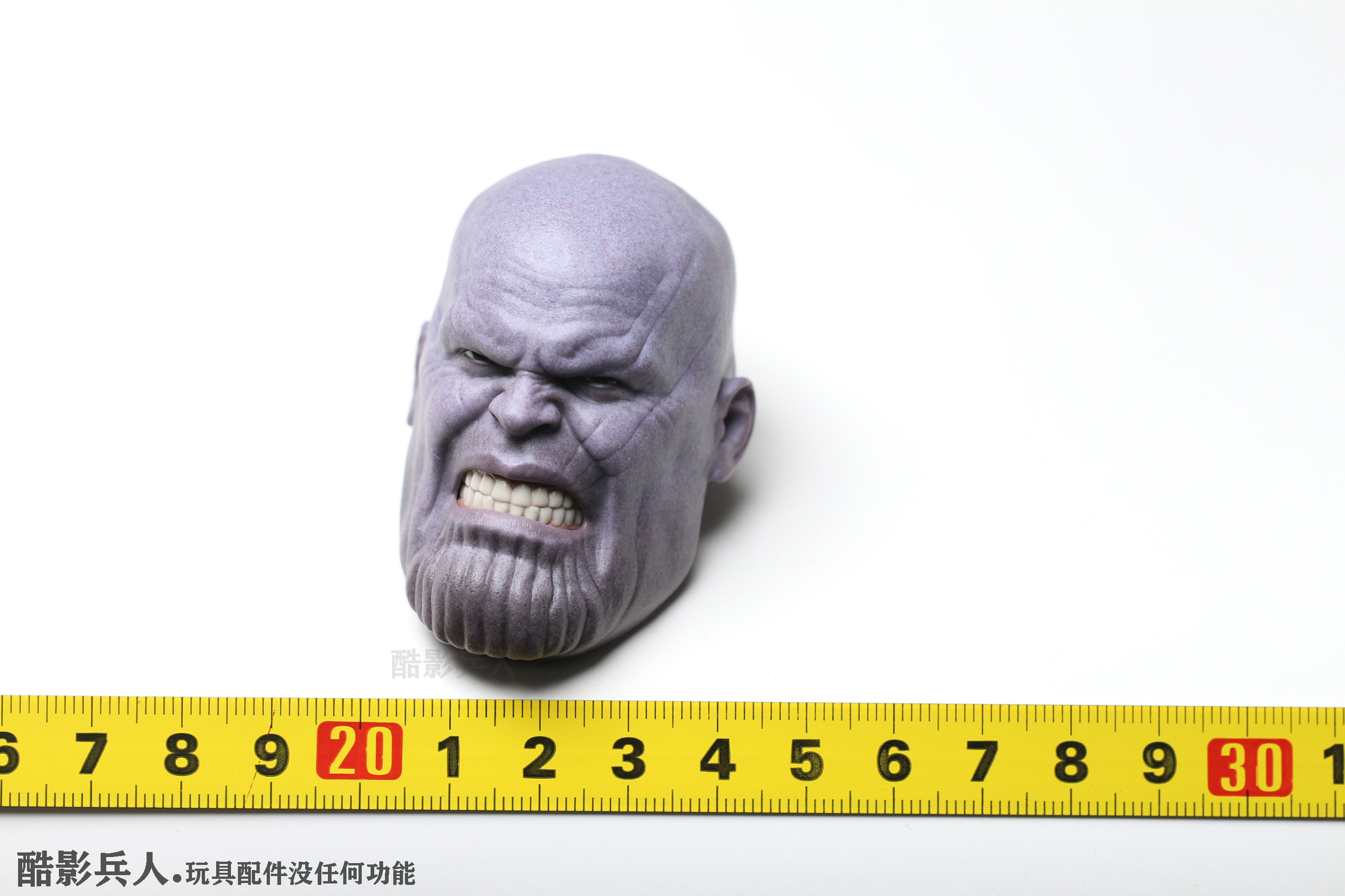 HotToys HT 复仇者联盟终局之战 灭霸3.0 装甲版 怒头 头雕