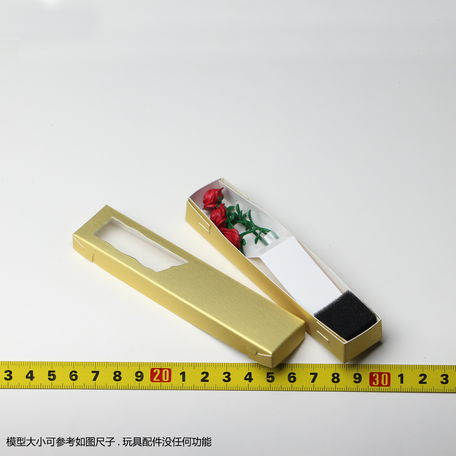 HT HotToys 1/6 终结者2 审判日 T-800 2.0 MMS795 盒子 玫瑰花