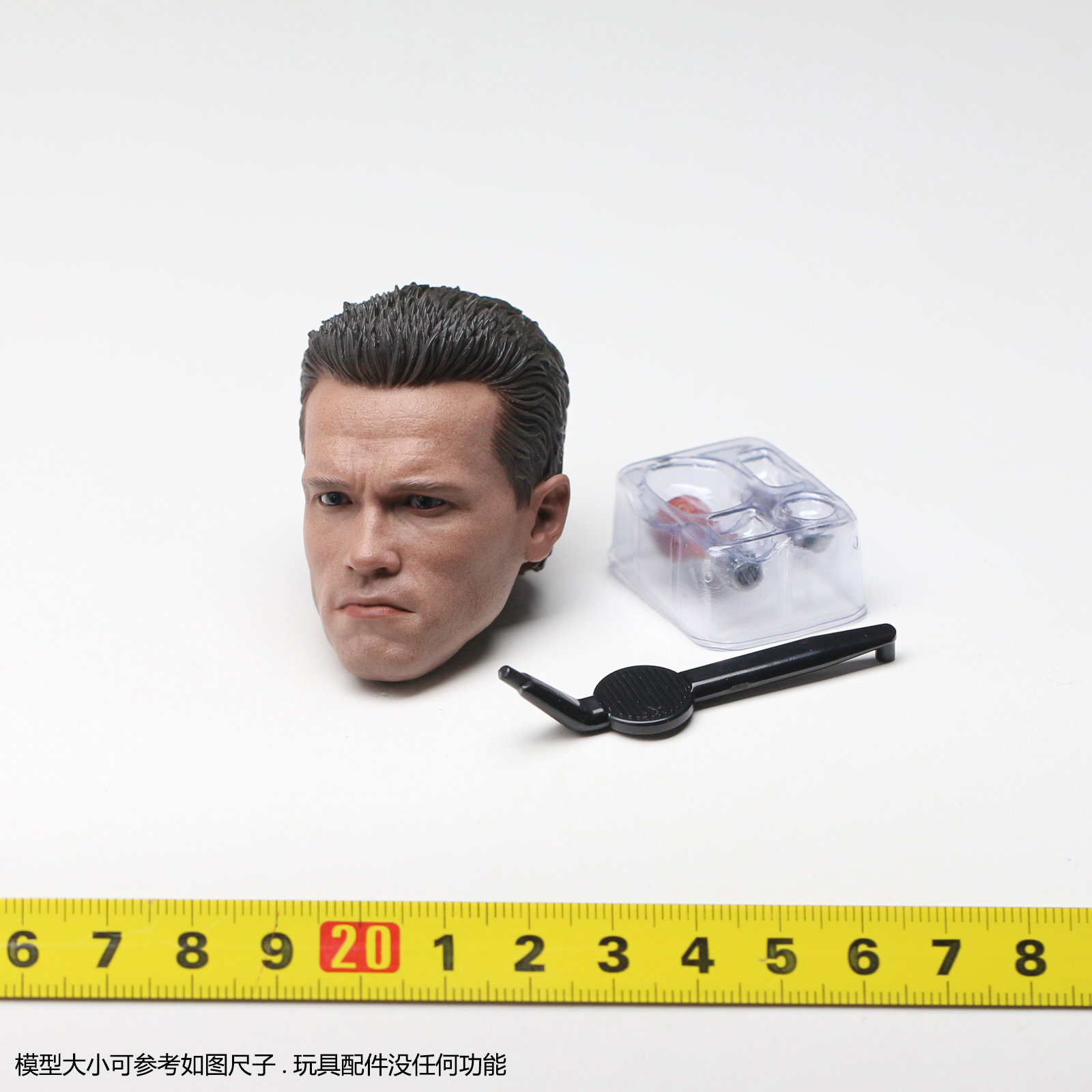 HT HOTTOYS 1/6 终结者2 审判日 T-800 2.0 MMS795 头雕 配件