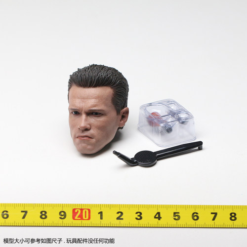 HT HOTTOYS 1/6 终结者2 审判日 T-800 2.0 MMS795 头雕 配件