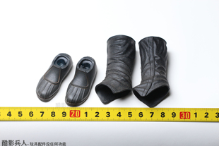 HOTTOYS HT TMS056 曼达洛人 波巴费特 重涂盔甲王座 鞋子 配件