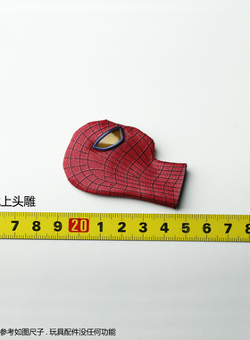 HT HotToys 1/6 MMS772 Spider-Man 超凡 蜘蛛侠 1/6 头套 配件
