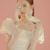 小白裙时尚 新款 影楼森系泡泡袖 写真主题服装 女孩艺术照摄影服 个性