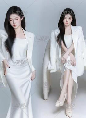 影楼新款梦中情猫少女写真主题服装个性汤姆猫cos艺术照摄影演出2