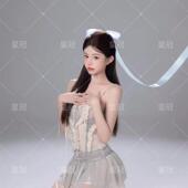 影楼主题新款 个人拍照韩系梦幻芭蕾纯欲韩杂少女杂志风写真摄影服