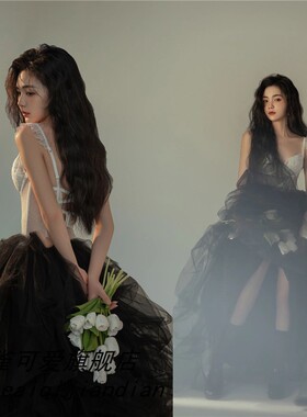 影楼暗黑精灵公主风写真主题服装时尚个性唯美私房艺术照摄影婚纱