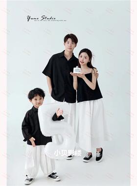 影楼韩系时尚主题孕妈摄影服灰色肖像连衣裙个人艺术拍摄服装YW全