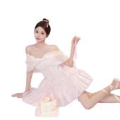 影楼新款 主题高级感御姐风性感辣妹个人肖像照写真艺术照摄影服装