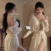 影楼新款 清冷感收腰仙女长裙 气质少女温柔风V领连衣裙女早春新款