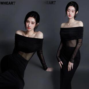 异域敦煌飞天汉服女西域风情服装刺绣旅拍摄影玉锦堂蝴蝶写真服饰